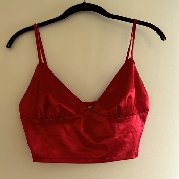 Bear Dance Tops - Red Bra / Crop top